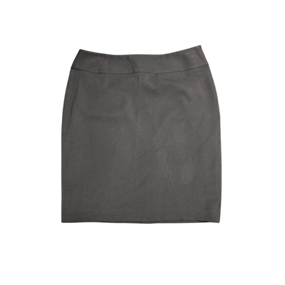 NWT Rafaella Stretch Black Pencil Skirt Lined 23.5" Career Office Women's Size 1